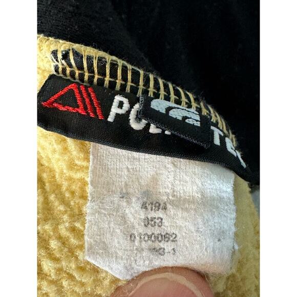 Vintage The North Face Denali Jacket/Fleece, Womens small, yellow Fleece - Picture 12 of 12